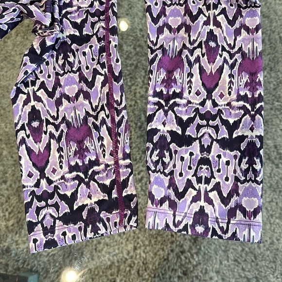 Prana women’s tribal print leggings purple size s EUC - Picture 4 of 10